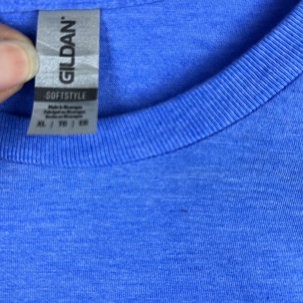 Gildan Men’s Detroit Atwater Brewery T-shirt Blue XLarge - Picture 6 of 14